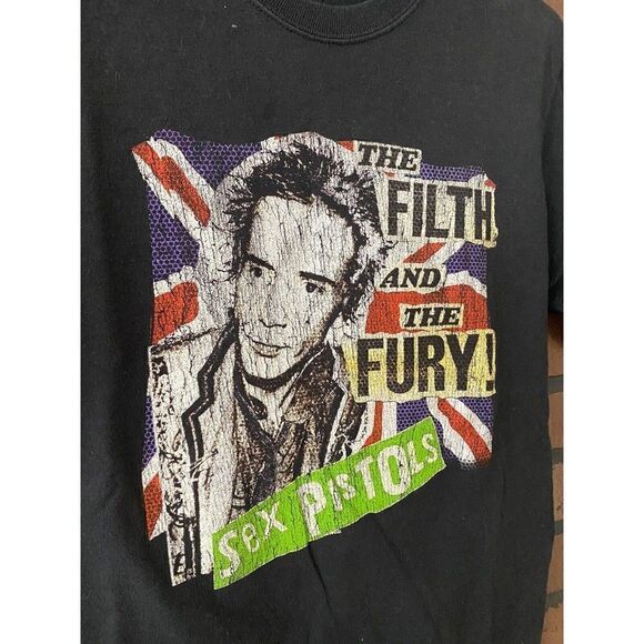 Vintage The Filth and The Fury Sex Pistols T Shirt Size Small - Picture 4 of 4